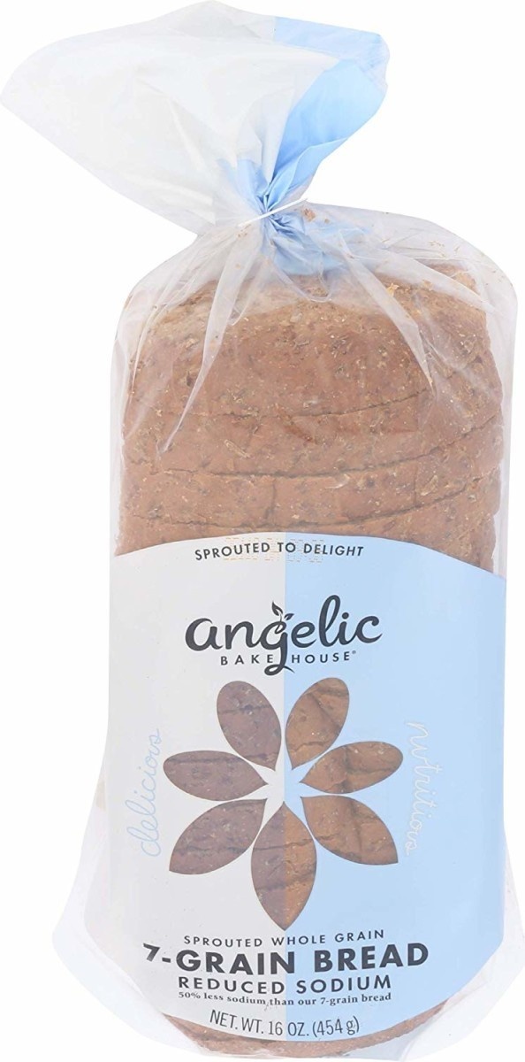 7 Sprouted Whole Grains 7-Grain Bread Reduced Sodium